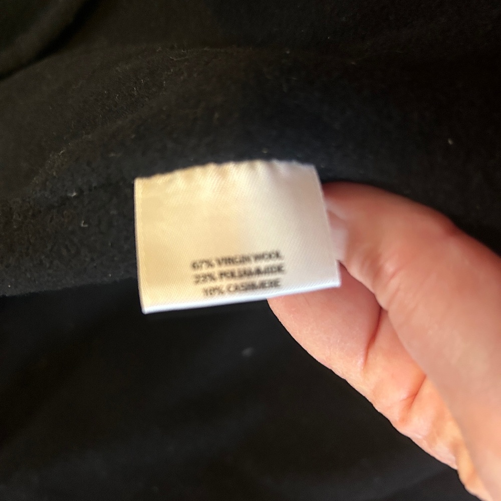 EILEEN FISHER Long open front Coat, Shawl Collar, wool/Cashmere + - Picture 14 of 14
